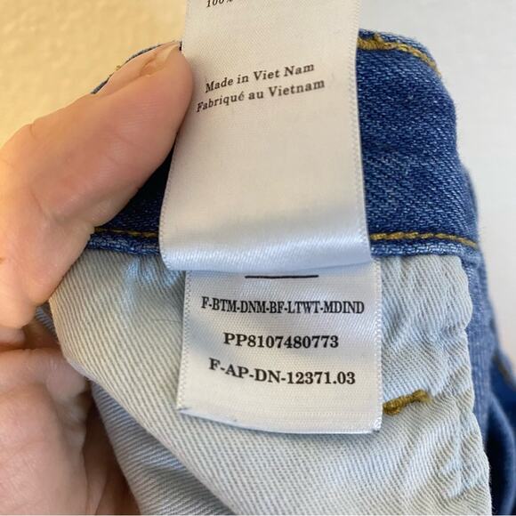 Everlane The Super-Soft Relaxed Jean Organic Cotton Medium Wash Size 33 - Picture 8 of 11